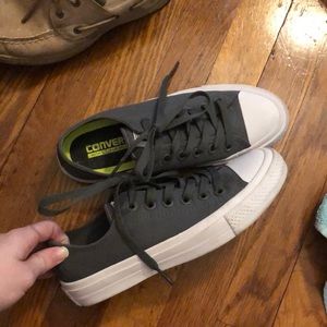 Grey, new style Converse sneakers